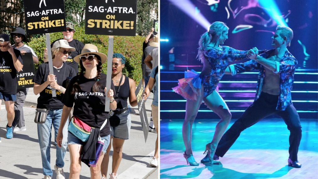 Striking SAG-AFTRA members, 'Dancing With the Stars'