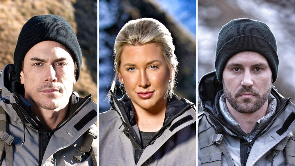 Tom Sandoval, Savannah Chrisley, and Nick Viall on 'Special Forces: World's Toughest Test'
