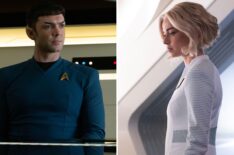 Ethan Peck & Jess Bush Talk Spock & Chapel's Connection on 'Strange New Worlds'