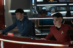 Ethan Peck and Melissa Navia in 'Star Trek: Strange New Worlds' Season 2 Episode 4, 'Among the Lotus Eaters'