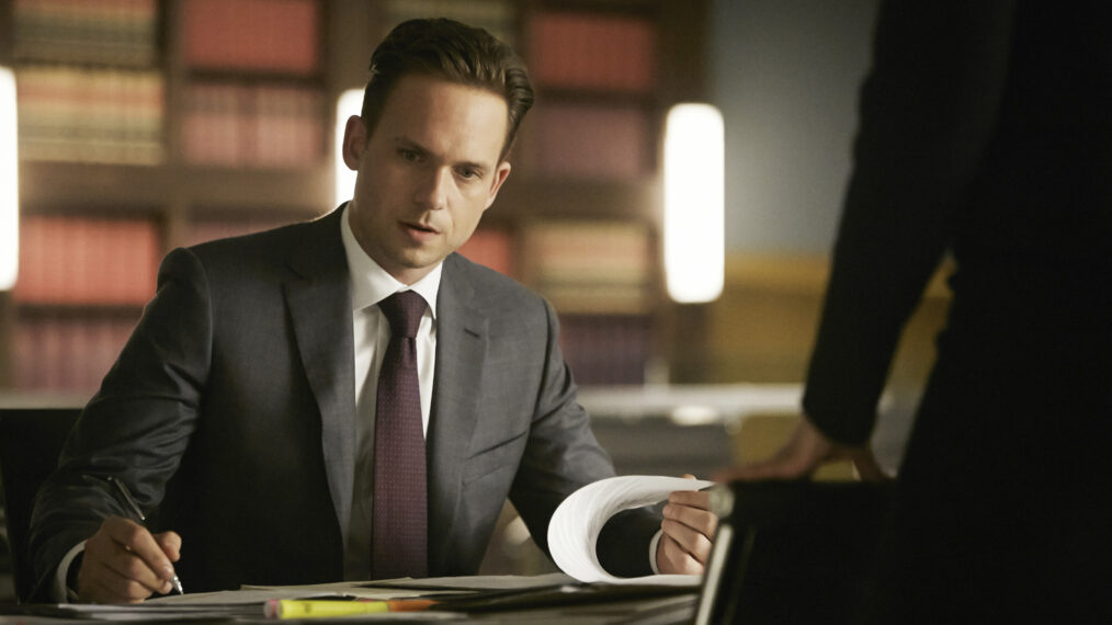 Patrick J. Adams as Mike Ross in 'Suits'