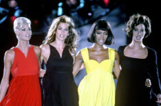 The Supermodels - Linda Evangelista, Cindy Crawford, Naomi Campbell, and Christy Turlington