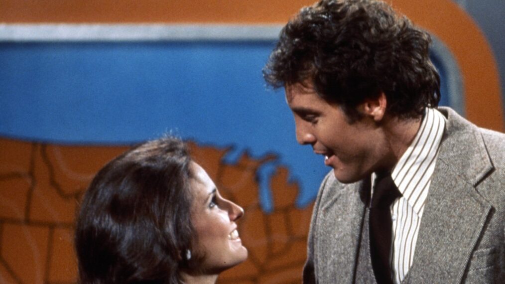 Susan Lucci and Nick Benedict in 'All My Children' in 1974