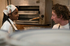 Ayo Edebiri as Sydney Adamu, Jeremy Allen White as Carmen in 'The Bear'