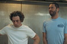 Jeremy Allen White and Ebon Moss-Bachrach in The Bear
