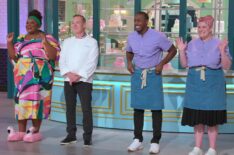Nicole Byer, Jacques Torres, Robert Lucas, and Erin Jeanne McDowell in 'The Big Nailed It: Baking Challenge'