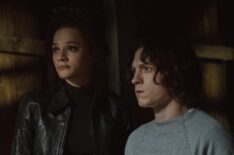 Sasha Lane and Tom Holland in 'The Crowded Room'