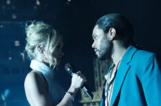 Lily-Rose Depp and Abel Tesfaye (The Weeknd) in 'The Idol' Season 1 finale