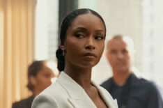 Manuel Garcia-Rulfo and Yaya DaCosta in 'The Lincoln Lawyer'