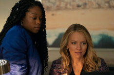 Jazz Raycole as Izzy Letts and Becki Newton as Lorna Crane in 'The Lincoln Lawyer'