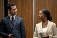 Manuel Garcia-Rulfo and Yaya DaCosta in 'The Lincoln Lawyer'