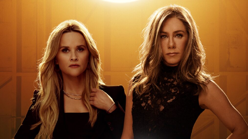 Reese Witherspoon and Jennifer Aniston in 'The Morning Show' Season 3