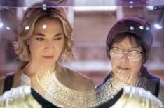 Nia Roberts and Delyth Wyn in 'The Museum'