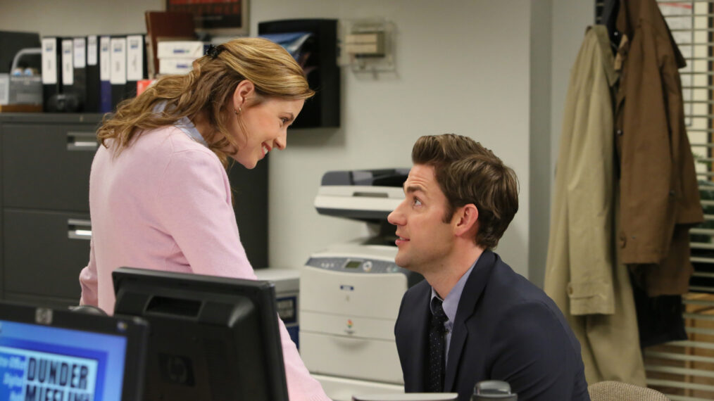 Jenna Fischer and John Krasinski on 'The Office' - 'Livin' The Dream' - Season 9, Episode 21