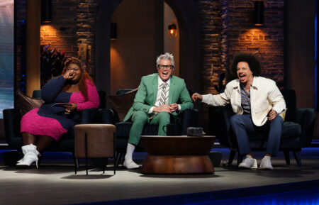 Gabourey Sidibe, Johnny Knoxville, and Eric André in 'The Prank Panel'
