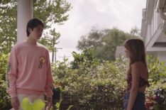 Sean Kaufman and Rain Spencer in 'The Summer I Turned Pretty' Season 2