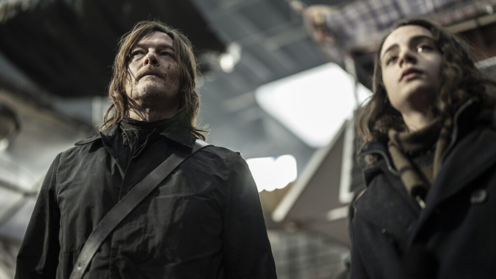 Norman Reedus and Louis Puech Scigliuzzi in 'The Walking Dead: Daryl Dixon'