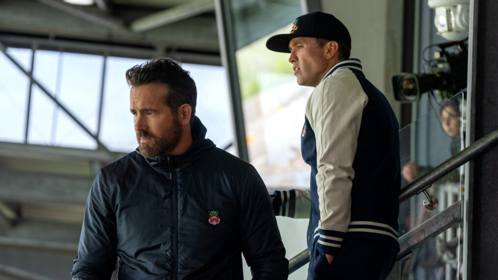 Ryan Reynolds and Rob McElhenney in 'Welcome to Wrexham'