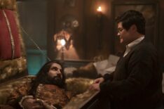 Kayvan Novak and Harvey Guillen in 'What We Do in the Shadows' Season 5