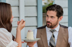 Erin Krakow and Chris McNally in 'When Calls the Heart'