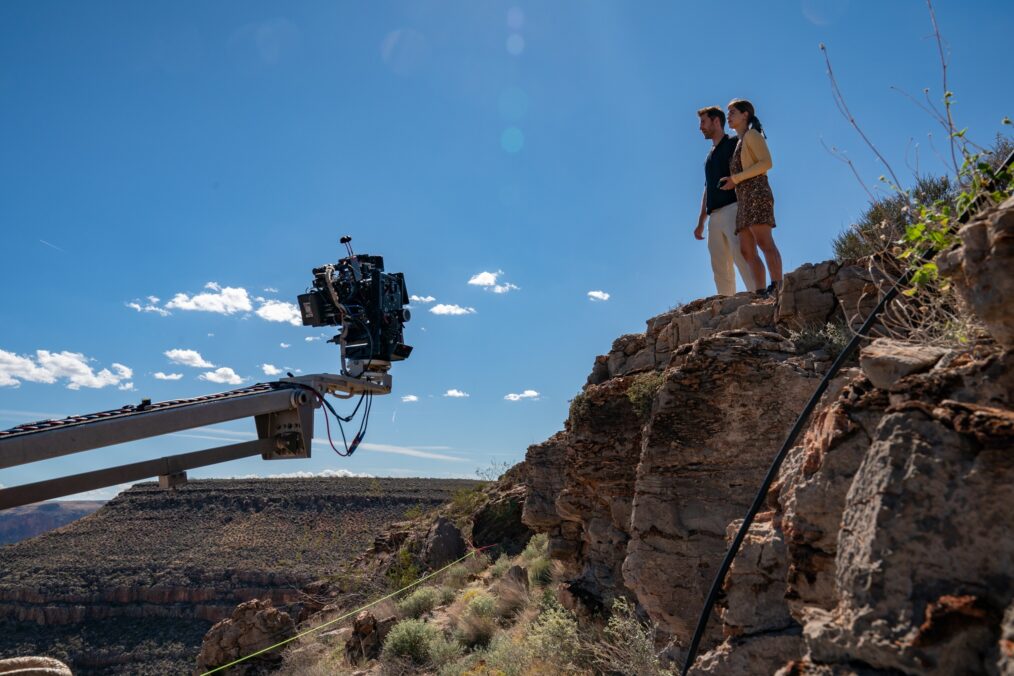 Oliver Jackson-Cohen and Jenna Coleman in 'Wilderness'