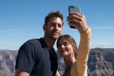 Oliver Jackson-Cohen and Jenna Coleman in 'Wilderness'