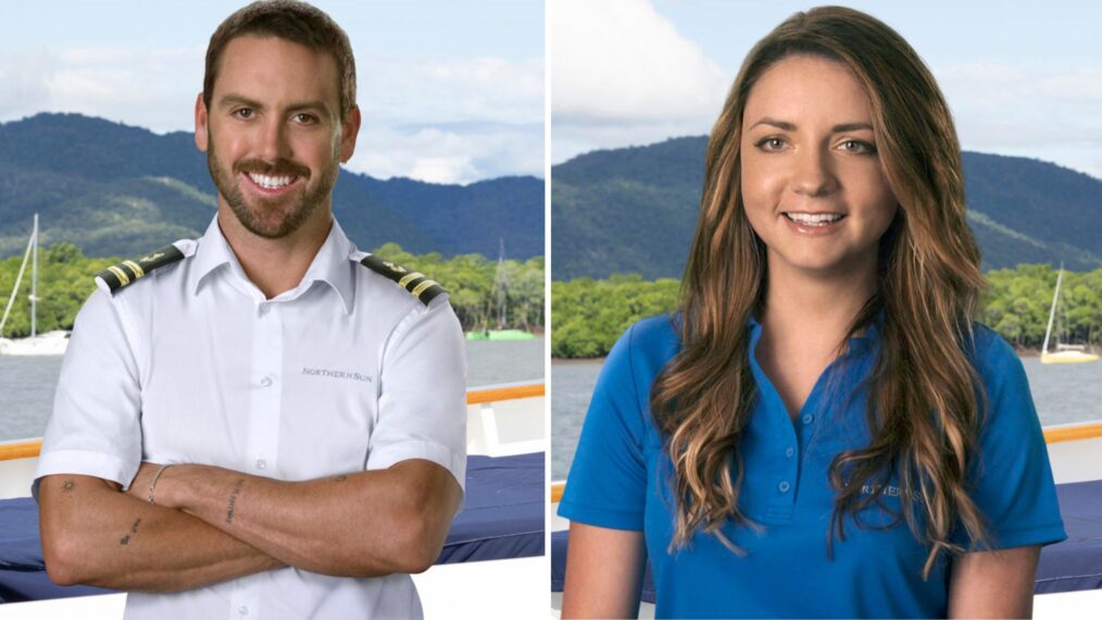 Luke Jones & Laura Bileskaine in Below Deck Down Under - Season 2