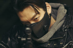 Kim Woo-bin as '5-8' in Black Knight