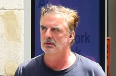 Chris Noth seen walking on July 10, 2023 in New York City.
