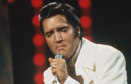 Elvis Presley in his '68 comeback special, 'Elvis'