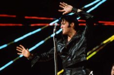 Elvis Presley in his '68 comeback special