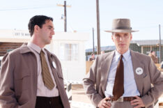 Benny Safdie and Cillian Murphy in Oppenheimer