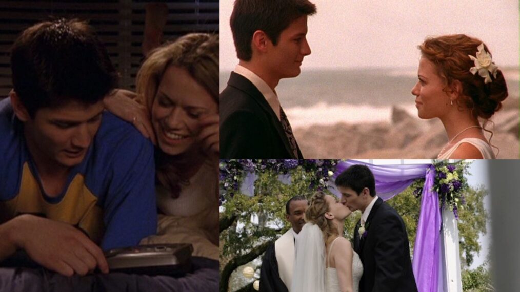 James Lafferty and Bethany Joy Lenz in 'One Tree Hill'
