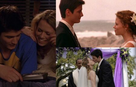 James Lafferty and Bethany Joy Lenz in 'One Tree Hill'
