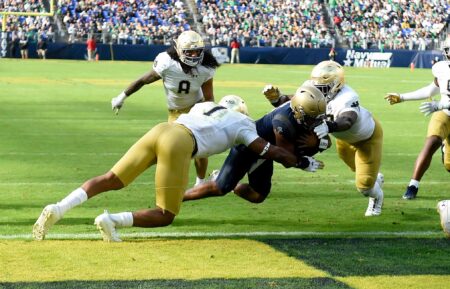 Navy vs. Notre Dame Football