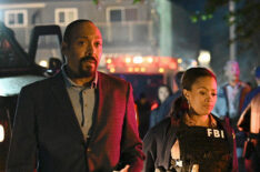 Jesse L. Martin and Maahra Hill of 'The Irrational'