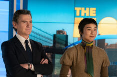 Billy Crudup and Greta Lee in 'The Morning Show'