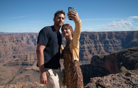 Oliver Jackson-Cohen andJenna Coleman in 'The Wilderness'