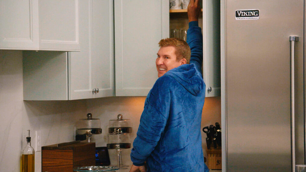 CHRISLEY KNOWS BEST -- "Chrisley Knows Pest" Episode 815 -- Pictured in this screengrab: Todd Chrisley -- (Photo by: USA Network/NBCU Photo Bank via Getty Images)