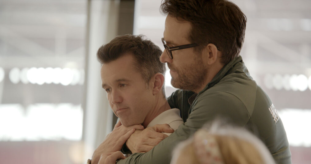 Rob McElhenney and Ryan Reynolds in 'Welcome To Wrexham'