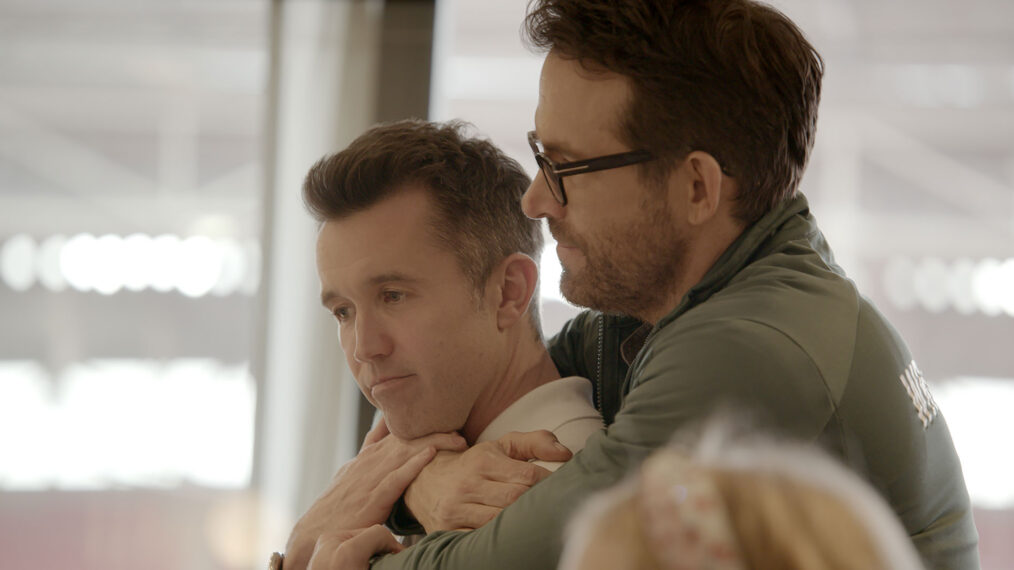 Rob McElhenney and Ryan Reynolds in 'Welcome To Wrexham'