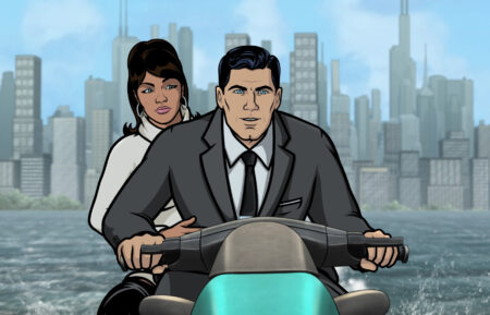 Lana and Archer in 'Archer'