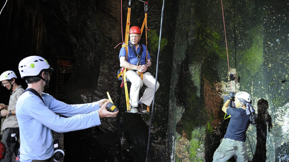 David Attenborough in „Attenborough: Hinter der Linse“