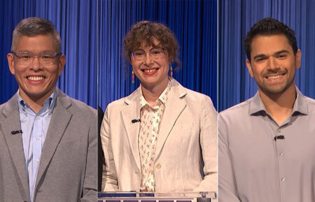 Ben Chan, Hannah Wilson, and Cris Pannullo on Jeopardy!