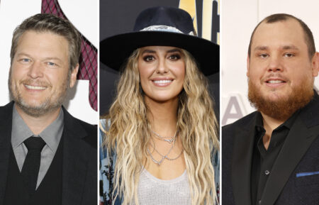 Blake Shelton, Lainey Wilson, and Luke Combs