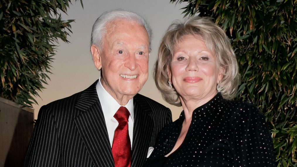 Bob Barker and Nancy Burnet attend the Animal Defenders International gala