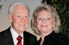 Bob Barker and Nancy Burnet attend the Animal Defenders International gala