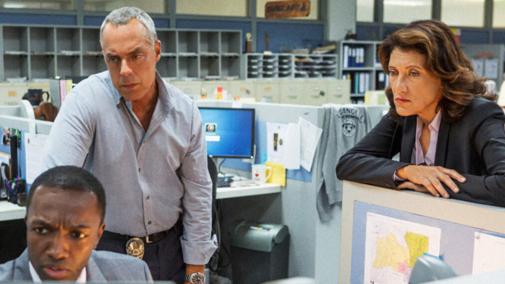 Jamie Hector, Titus Welliver, and Amy Aquino in 'Bosch'