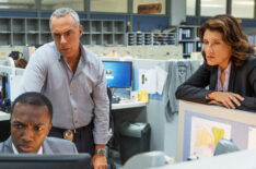 Jamie Hector, Titus Welliver, and Amy Aquino in 'Bosch'