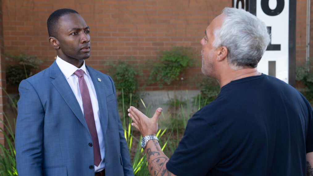 Jamie Hector as Jerry Edgar and Titus Welliver as Bosch in 'Bosch: Legacy'